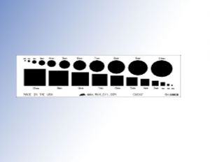 1"X3" Slide, Square and Dot Pattern POS